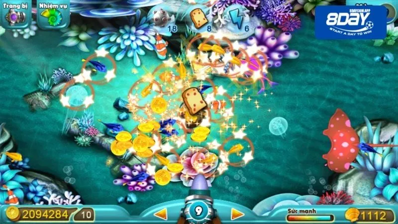 Game Bắn Cá Ăn Xu tính năng đặc biệt