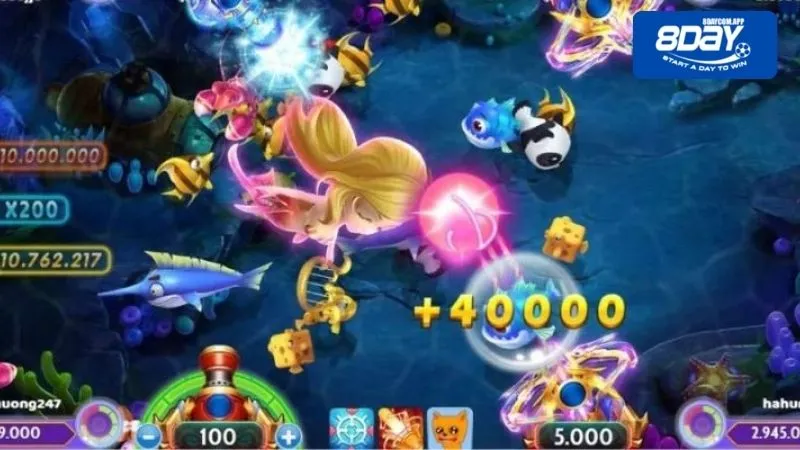Game bắn cá chơi siêu dễ, thưởng cực to