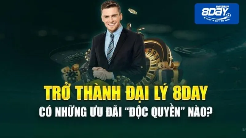 Quyền lợi được nhận khi làm đại lý 8DAY