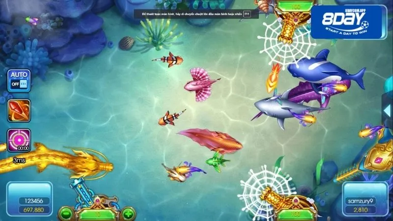 Chiến thuật thắng nhanh trong game bắn cá