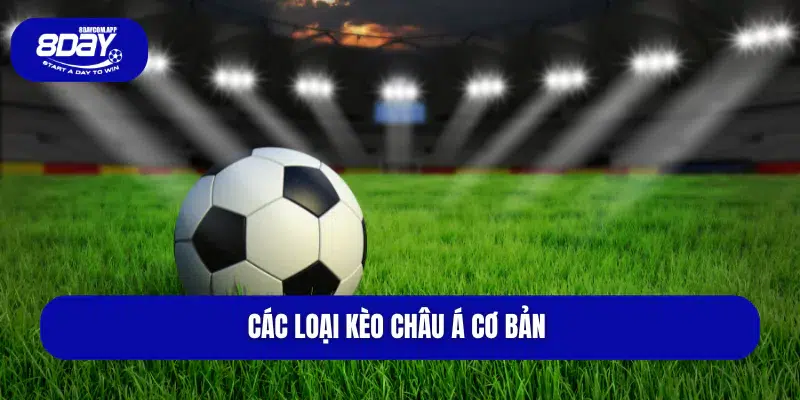 Các loại kèo châu á cơ bản