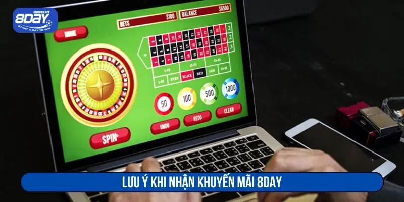 Lưu ý khi nhận ưu đãi 8DAY 